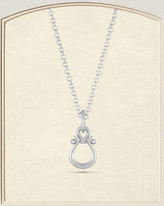 Sterling Silver Mini Lyre Pendant