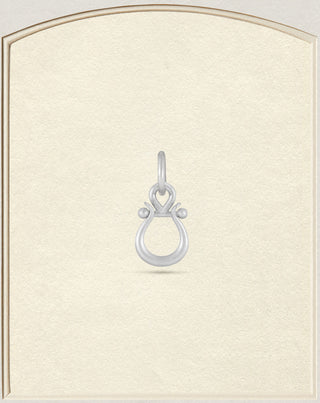 Sterling Silver Mini Lyre Pendant