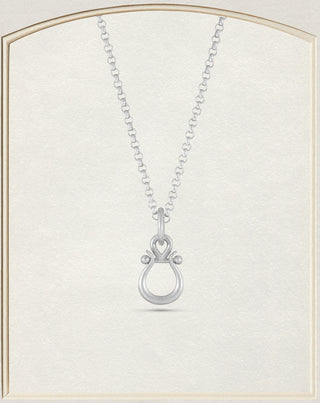 Sterling Silver Mini Lyre Pendant
