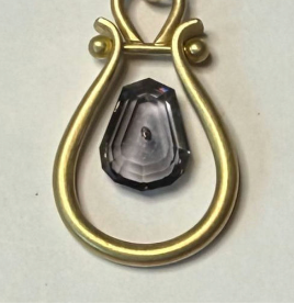 Purplish Gray Spinel