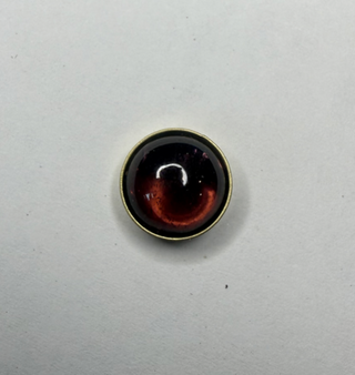 18k Gold Magenta Tourmaline Lyre Ring